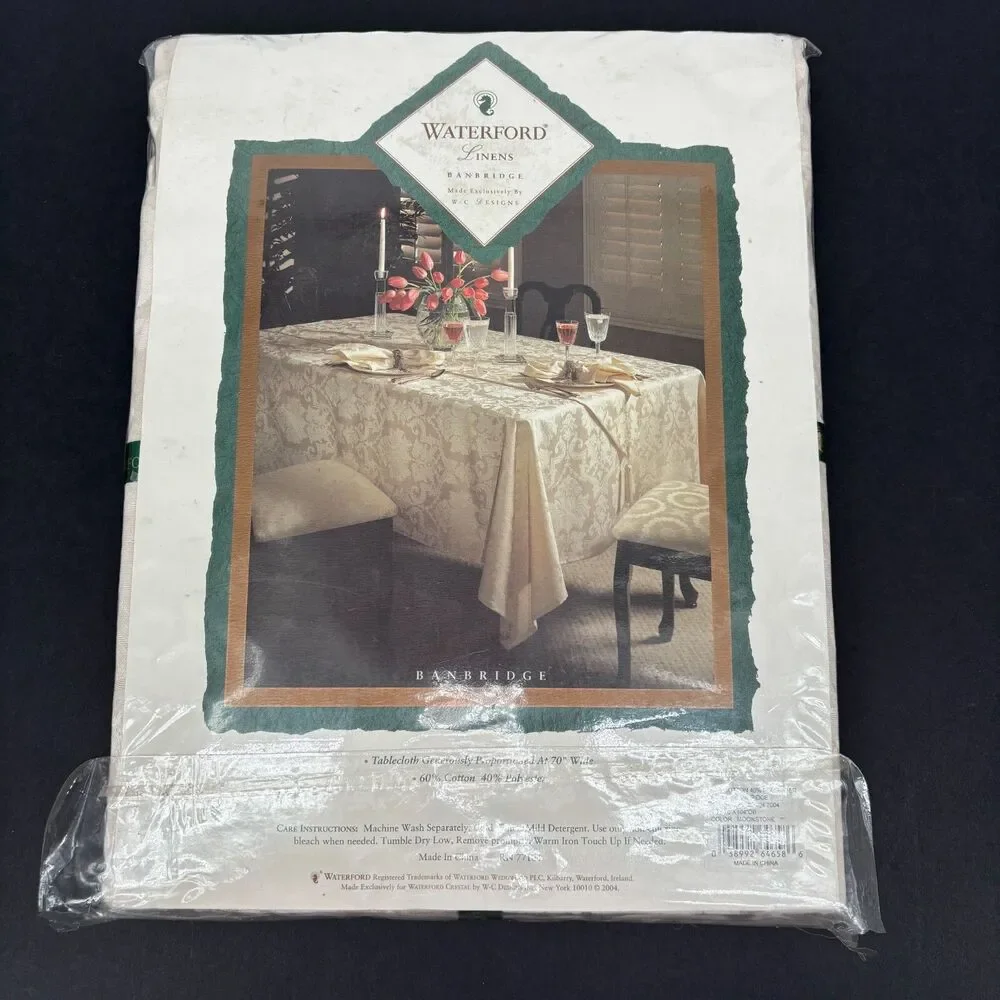 Waterford Linens Tablecloth 70